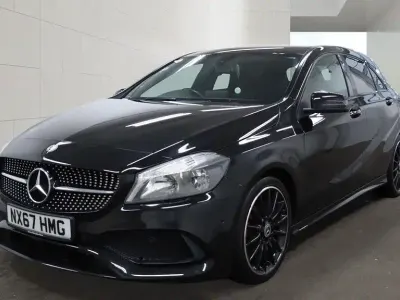 Used Mercedes A160 Executive 102 HP (75 kW) 2017 Black Hatchback