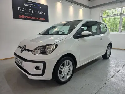 Used VW up! high up! 75 HP (55 kW) 2017 White Hatchback