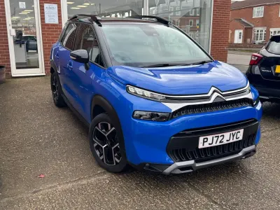 Begagnad Citroën C3 Aircross PureTech 131 HK (96 kW) 2022 Blå SUV