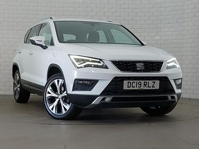 Begagnad Seat Ateca SE Technology 115 HK (84 kW) 2019 Vit SUV