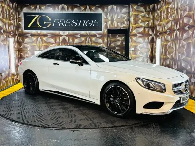 Used Mercedes S500 AMG line 2015 White Sedan