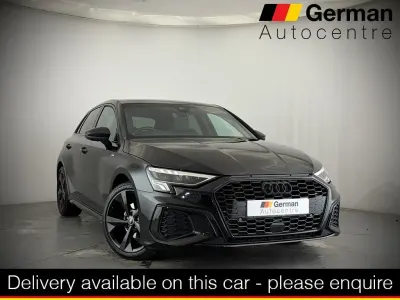 Used Audi A3 Sportback S-Line 110 HP (80 kW) 2023 Black Hatchback