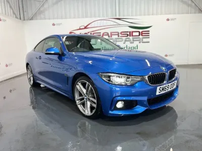 Used BMW 420 Coupé M Sport 190 HP (139 kW) 2020 Blue Coupe
