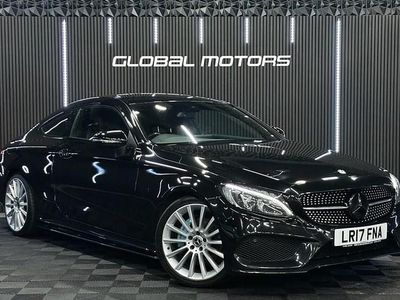 Black Used 2017 Mercedes C220 AMG line Coupe | £10,995 (Fair price)