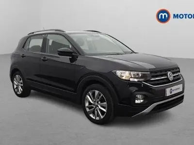 Used VW T-Cross SE 116 HP (85 kW) 2020 Black SUV