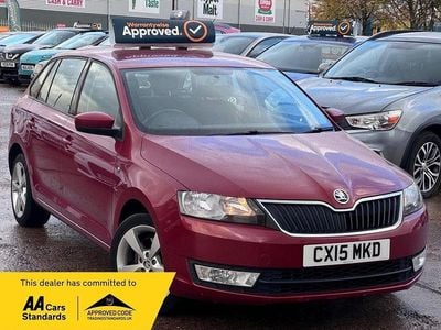 Red Used 2015 Skoda Rapid SE Hatchback | £4,275 (Good price)
