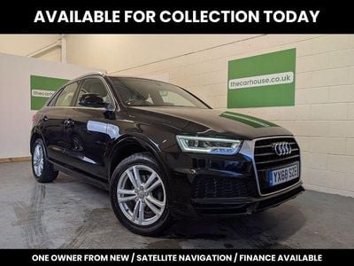 Black Used 2018 Audi Q3 S-Line SUV | £14,495 (Fair price)