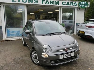 Grey Used 2022 Fiat 500 Dolcevita Hatchback | £9,595 (Fair price)