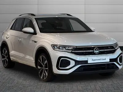 Used VW T-Roc R-line 150 HP (110 kW) 2022 White SUV