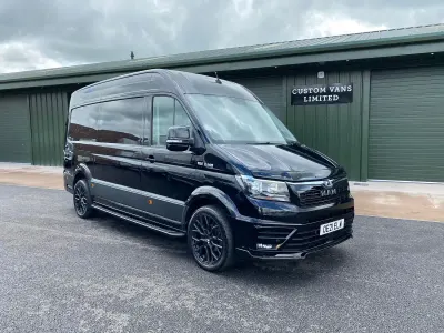 Used MAN TGE 2021 Black Van