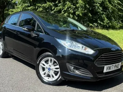 Used Ford Fiesta Zetec 82 HP (60 kW) 2017 Black Hatchback
