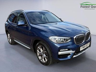 Blue Used 2018 BMW X3 xLine SUV | £19,495