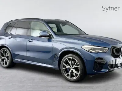 Used BMW X5 M Sport 282 HP (207 kW) 2022 Blue SUV