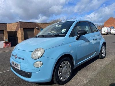 Used Fiat 500 Pop 85 HP (62 kW) 2011 Blue Hatchback