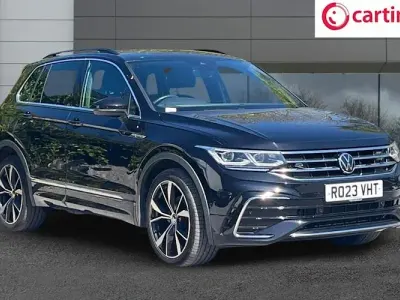 Used VW Tiguan R-line 150 HP (110 kW) 2023 Black SUV