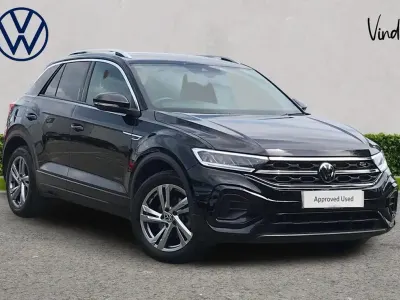 Used VW T-Roc R-line 150 HP (110 kW) 2023 Black SUV