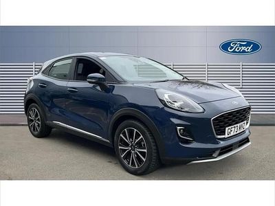 Used Ford Puma Titanium 155 HP (114 kW) 2023 Blue SUV