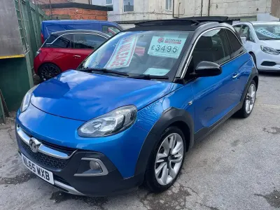 Used Vauxhall Adam Rocks 2015 Blue Hatchback