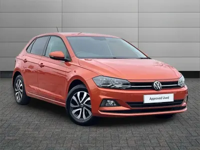 Used VW Polo Active 80 HP (58 kW) 2021 Orange Hatchback