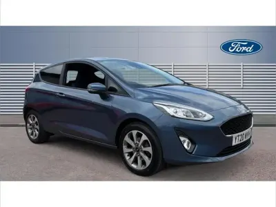 Used Ford Fiesta Trend 73 HP (53 kW) 2020 Blue Hatchback