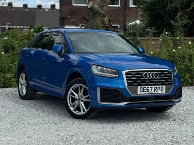 Used Audi Q2 S-Line 150 HP (110 kW) 2018 Blue SUV