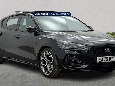 New Ford Focus ST-Line X 155 HP (114 kW) 2025 Black Hatchback