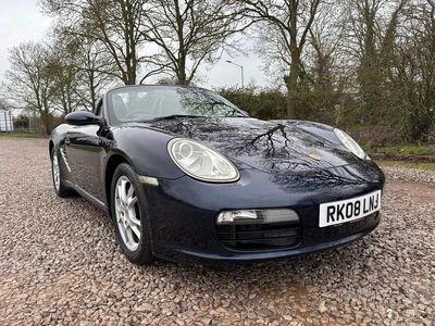 Used Porsche Boxster 245 HP (180 kW) 2008 Blue Cabriolet