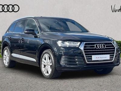 Used Audi Q7 S-Line 228 HP (167 kW) 2019 Black SUV