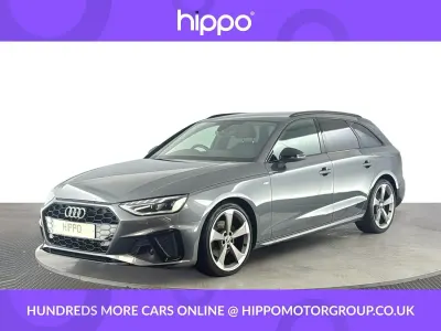 Used Audi A4 Black Edition 150 HP (110 kW) 2021 Grey Estate