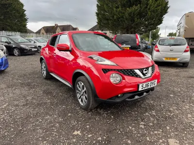Used Nissan Juke Tekna 2016 Red SUV