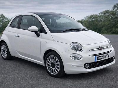 Used Fiat 500 Lounge 70 HP (51 kW) 2021 White Hatchback
