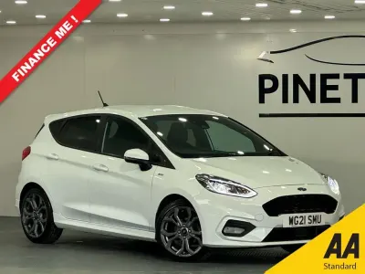 Used Ford Fiesta ST-Line 95 HP (69 kW) 2021 White Hatchback