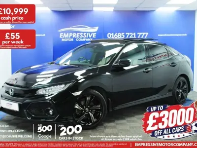 Used Honda Civic EX 120 HP (88 kW) 2018 Black Hatchback