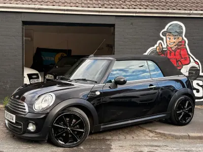 Used Mini Cooper Cabriolet 119 HP (87 kW) 2013 Black Cabriolet