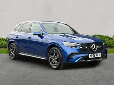 Second-hand Mercedes GLC220 AMG line 2025 Albastru Break