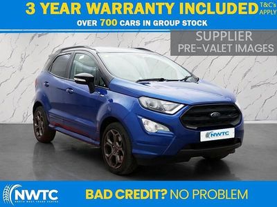 Blue Used 2019 Ford Ecosport ST-Line SUV | £9,295 (Fair price)