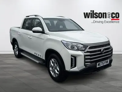 New KGM Musso 202 HP (148 kW) 2026 White Pickup