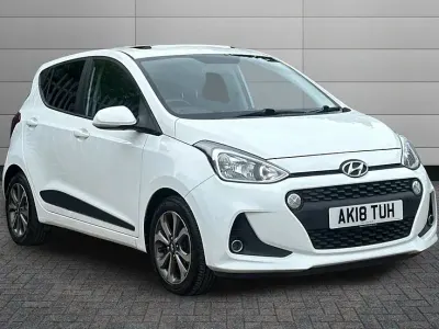 Used Hyundai i10 Premium SE 87 HP (63 kW) 2018 White Hatchback