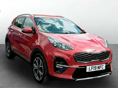 Used Kia Sportage GT-Line 134 HP (98 kW) 2019 Red SUV