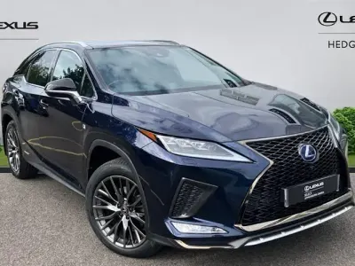 Used Lexus RX450h Sport Line 313 HP (230 kW) 2021 Blue SUV