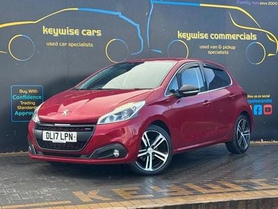 Used Peugeot 208 GT-line 110 HP (80 kW) 2017 Red Hatchback