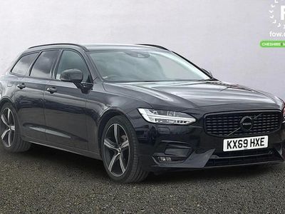 Used Volvo V90 R-Design 254 HP (186 kW) 2019 Black Estate