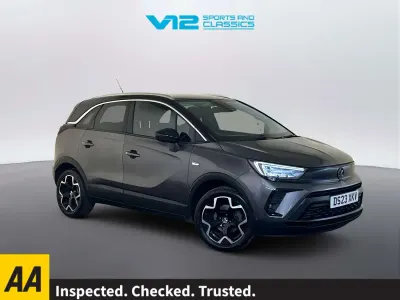 Used Vauxhall Crossland Ultimate 110 HP (80 kW) 2023 Grey SUV