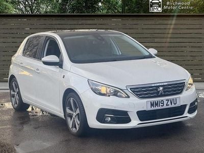 White Used 2019 Peugeot 308 S Hatchback | £6,695 (Fair price)