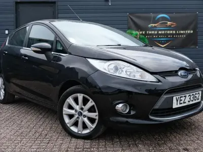 Used Ford Fiesta Zetec 82 HP (60 kW) 2009 Black Hatchback