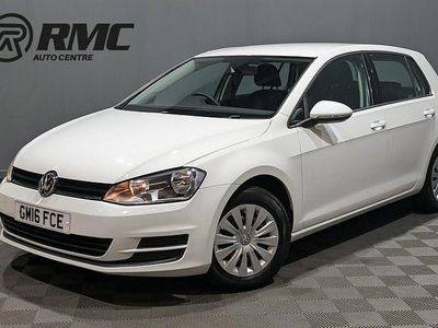 Used VW Golf VII S 125 HP (91 kW) 2016 White Hatchback