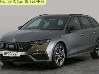 Used Skoda Octavia vRS 200 HP (147 kW) 2023 Grey Estate