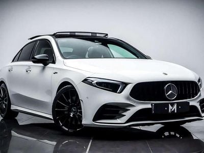 White Used 2020 Mercedes A35 AMG Premium Plus Sedan | £26,995 (Good price)
