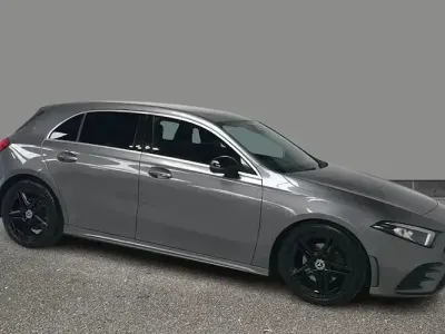 Used Mercedes A200 AMG line 163 HP (119 kW) 2019 Grey Hatchback