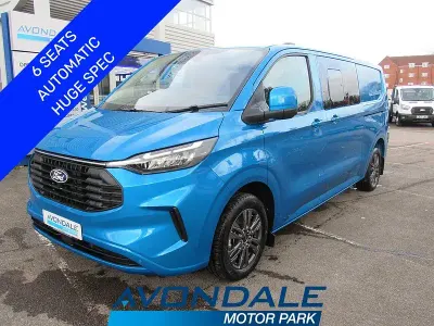 New Ford Transit Custom Limited 170 HP (125 kW) 2025 Blue Van